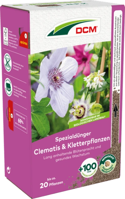 DCM Spezialdünger Clematis & Kletterpflanzen thumbnail