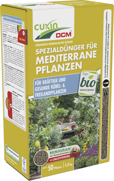 CUXIN DCM Spezialdünger für Mediterrane Pflanzen thumbnail