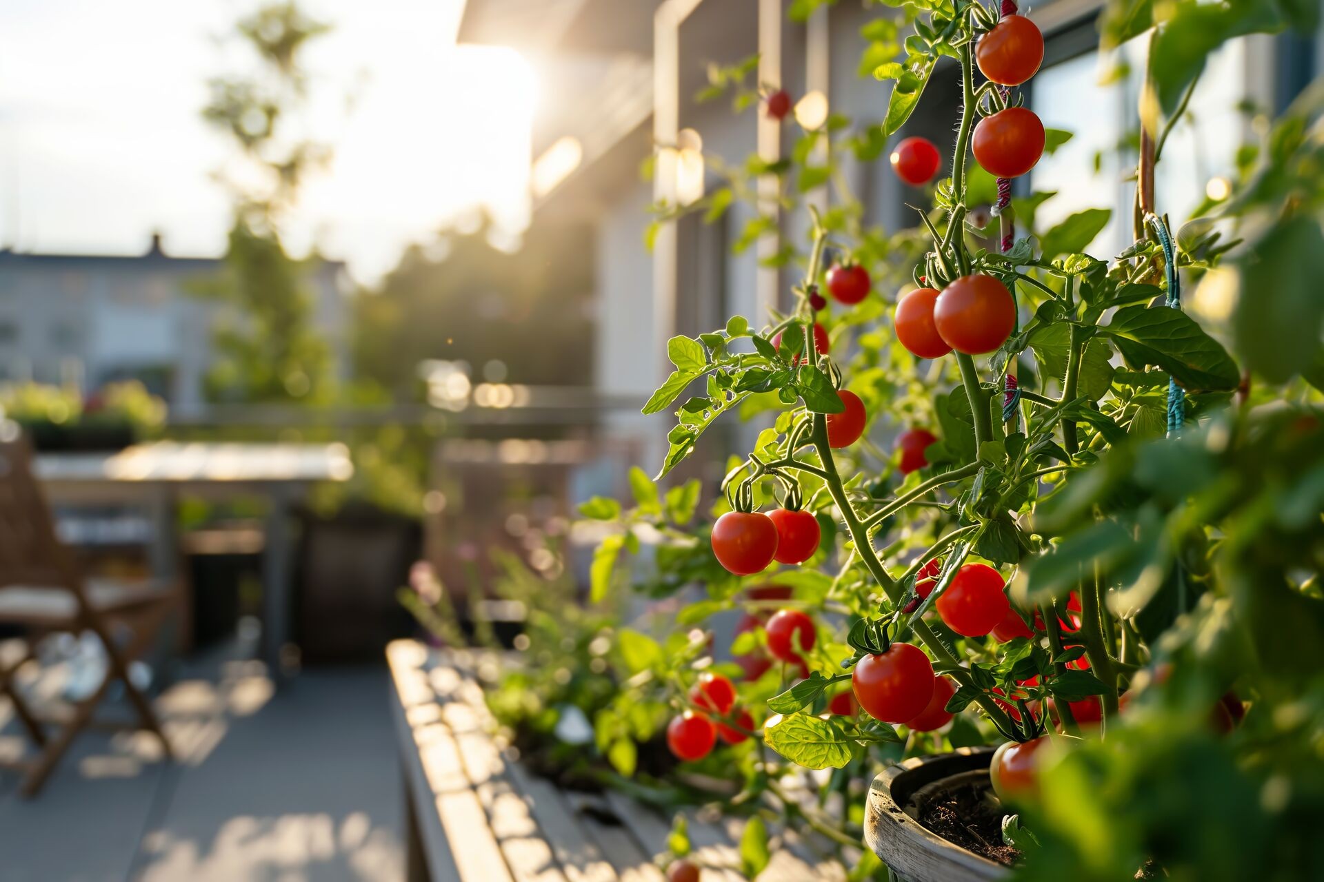 Tomaten auf dem Balkon: Alles für eine prächtige Ernte Thumb
