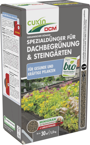 CUXIN DCM Spezialdünger für Dachbegrünung & Steingärten thumbnail